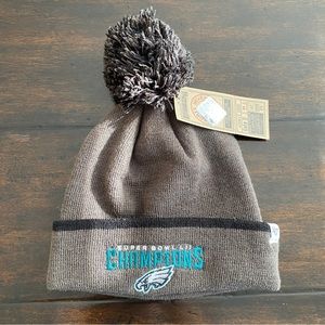 '47 Brand Eagles Super Bowl LII Champions Pom Hat